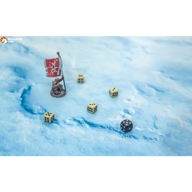 Frozen game mat for Guild Ball